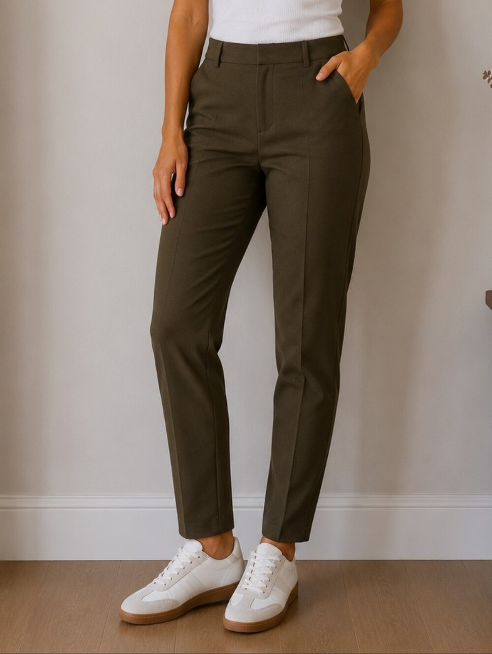 💥💙 ZARA - Dress Pants in Olive Green